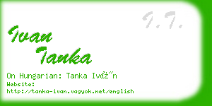 ivan tanka business card